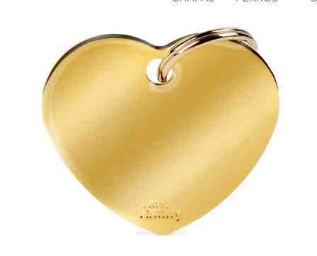 MEDALLA GOLD ( CORAZON GRANDE )